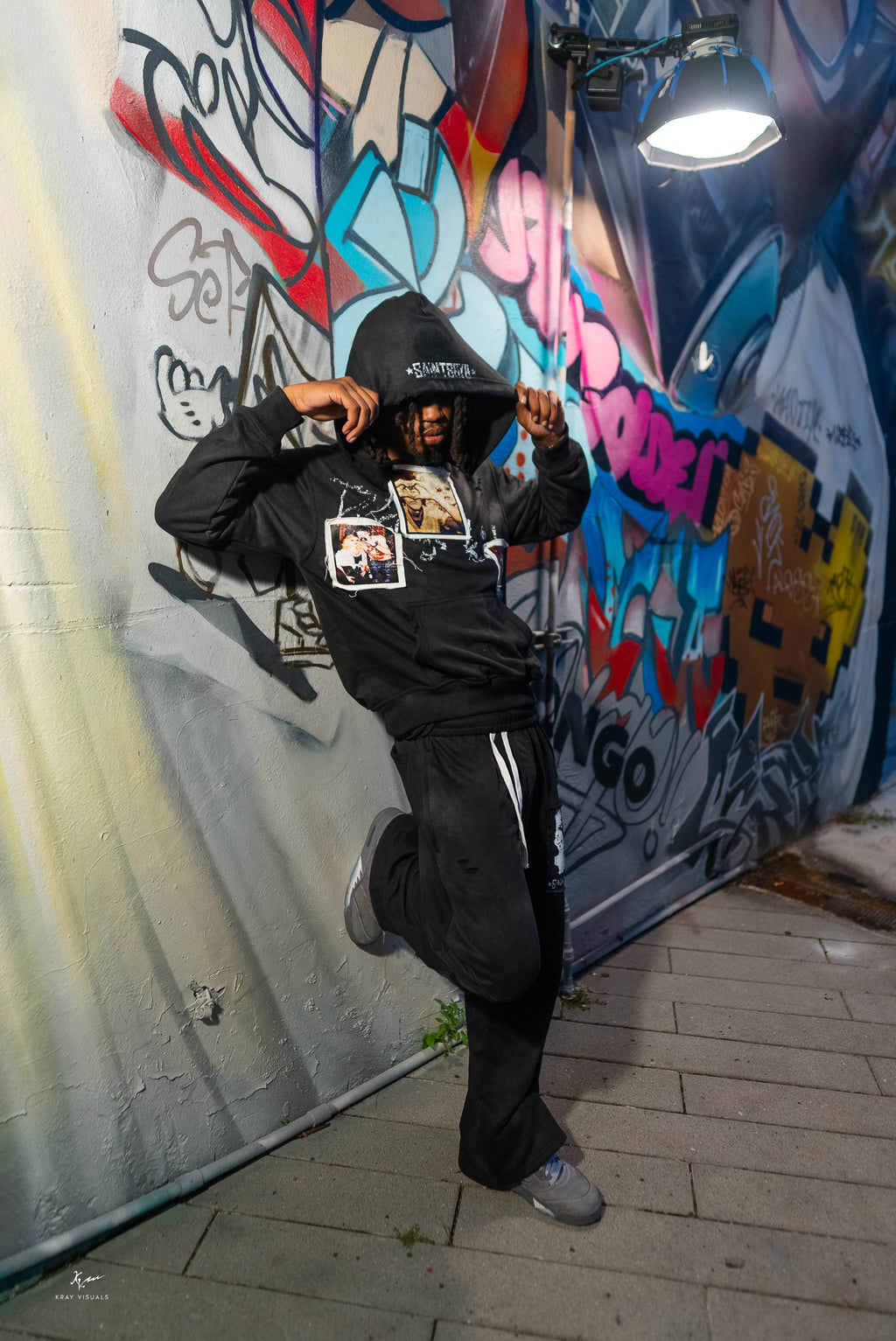 FOREVER BLACK SWEATSUIT
